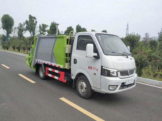 東風(fēng)藍(lán)牌壓縮式垃圾車(chē)（4方）